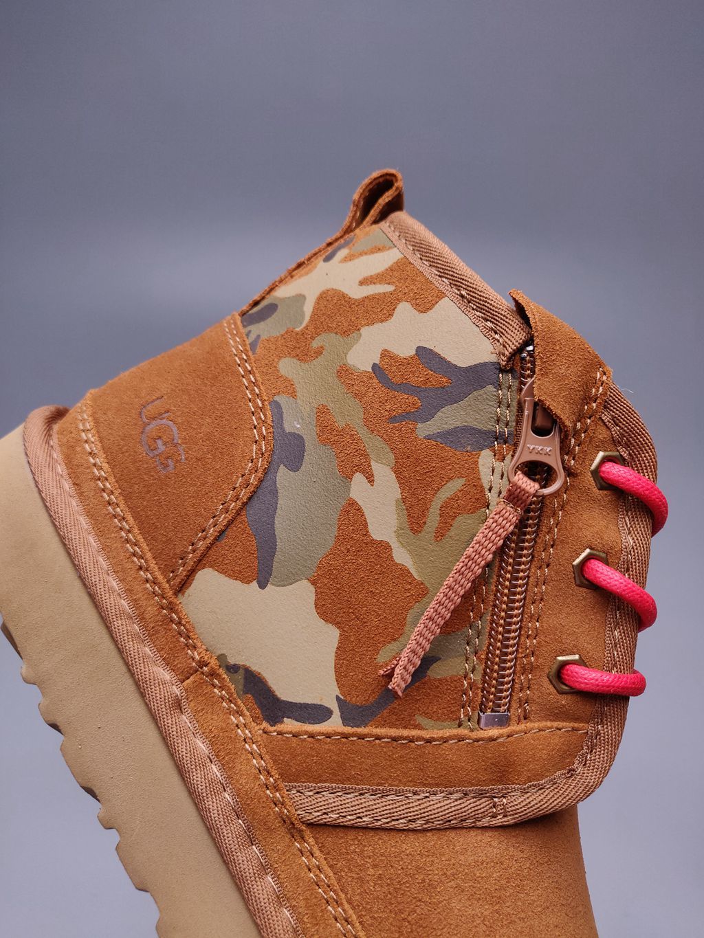 Chestnut Men's Shoes | Colorblock Camo Style – In Stock