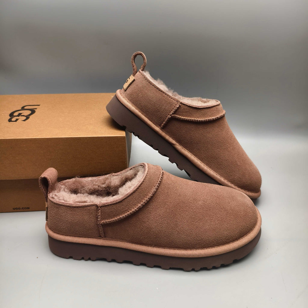 Dusty Pink Women's Classic Shoes | Slip-On Style – In Stock