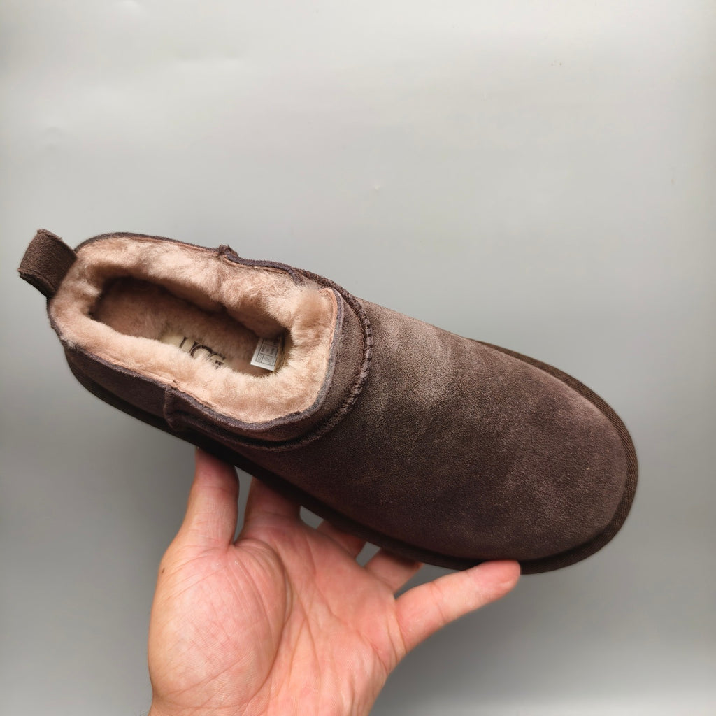Chocolate Women's Classic Shoes | Slip-On Style – In Stock