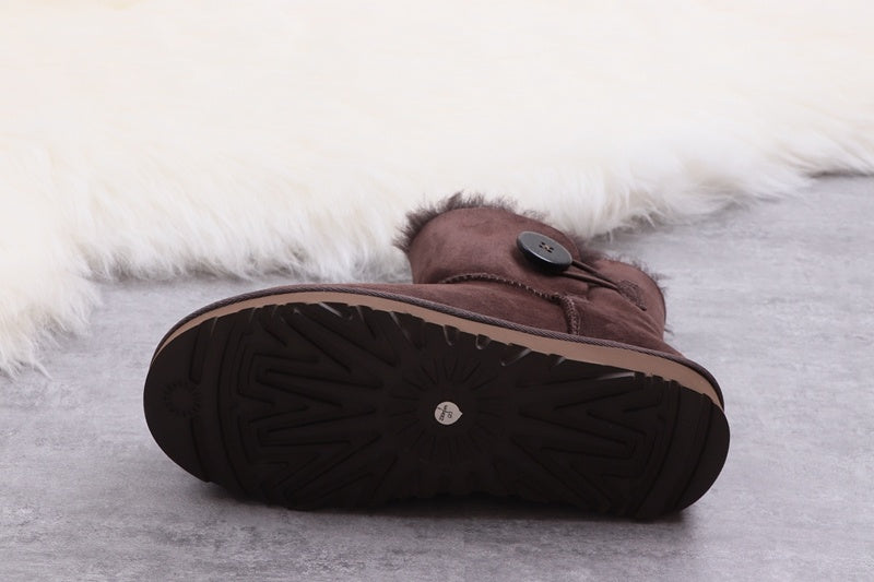 Coffee Brown Women's Mini Bailey Button II Boots | 2.0 Style