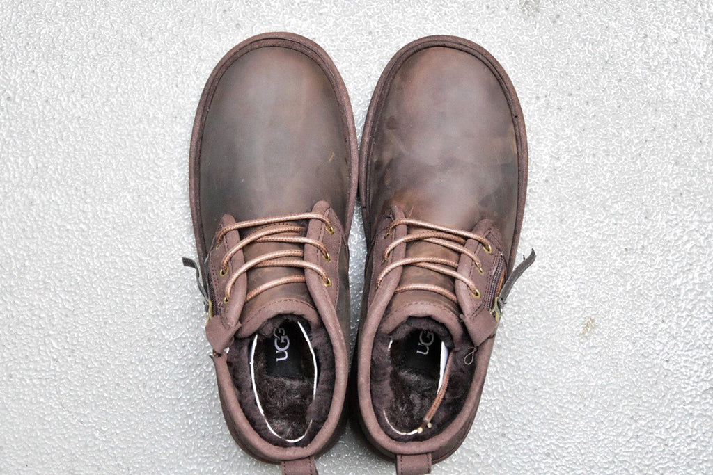 Men's Crazy Horse Leather Shoes | 3883 Zip-Up Edition