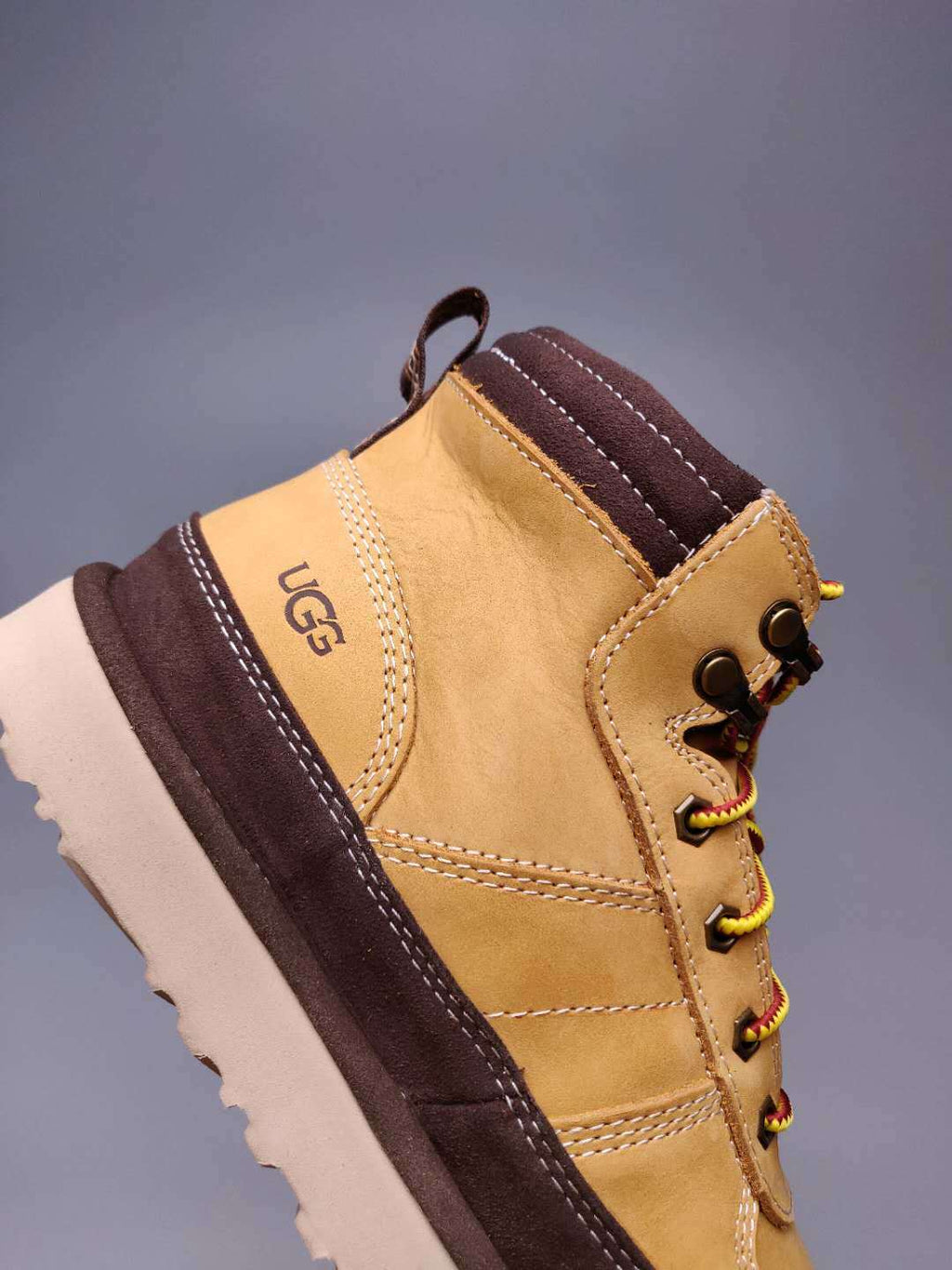 Men's Chestnut Lace-Up Casual Sneakers | Everyday Style – In Stock