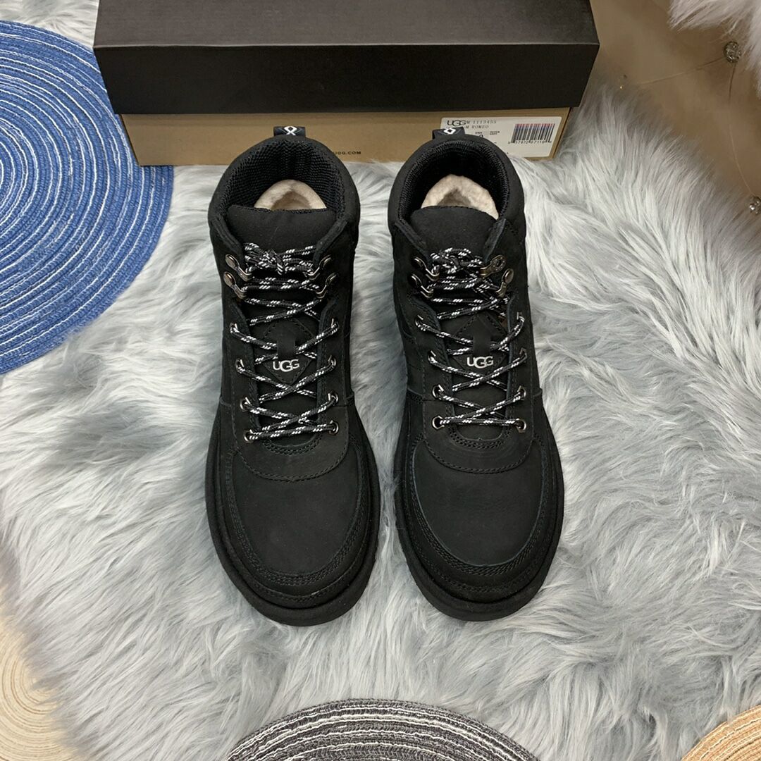 Men's Black Lace-Up Casual Sneakers | Everyday Style – In Stock