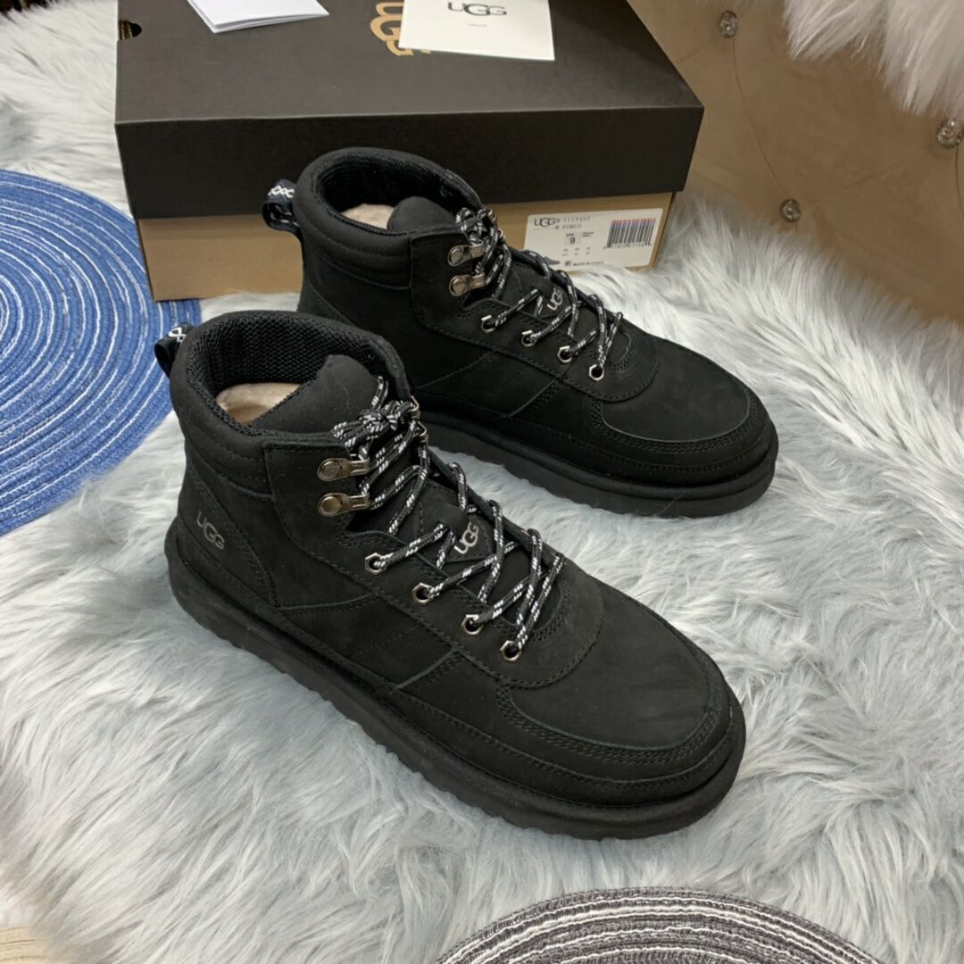 Men's Black Lace-Up Casual Sneakers | Everyday Style – In Stock