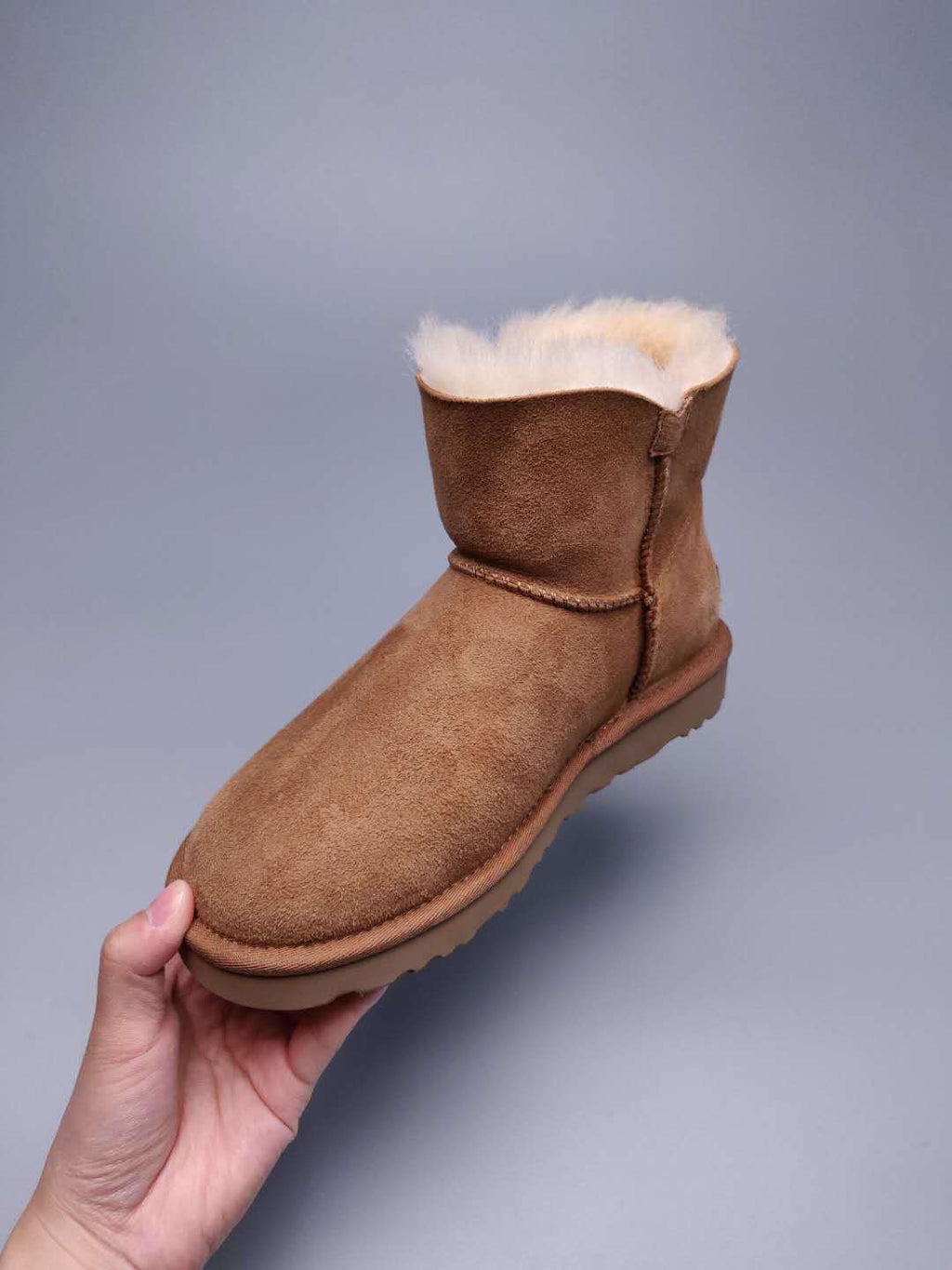 Chestnut Side Zip Ankle Boots | In Stock