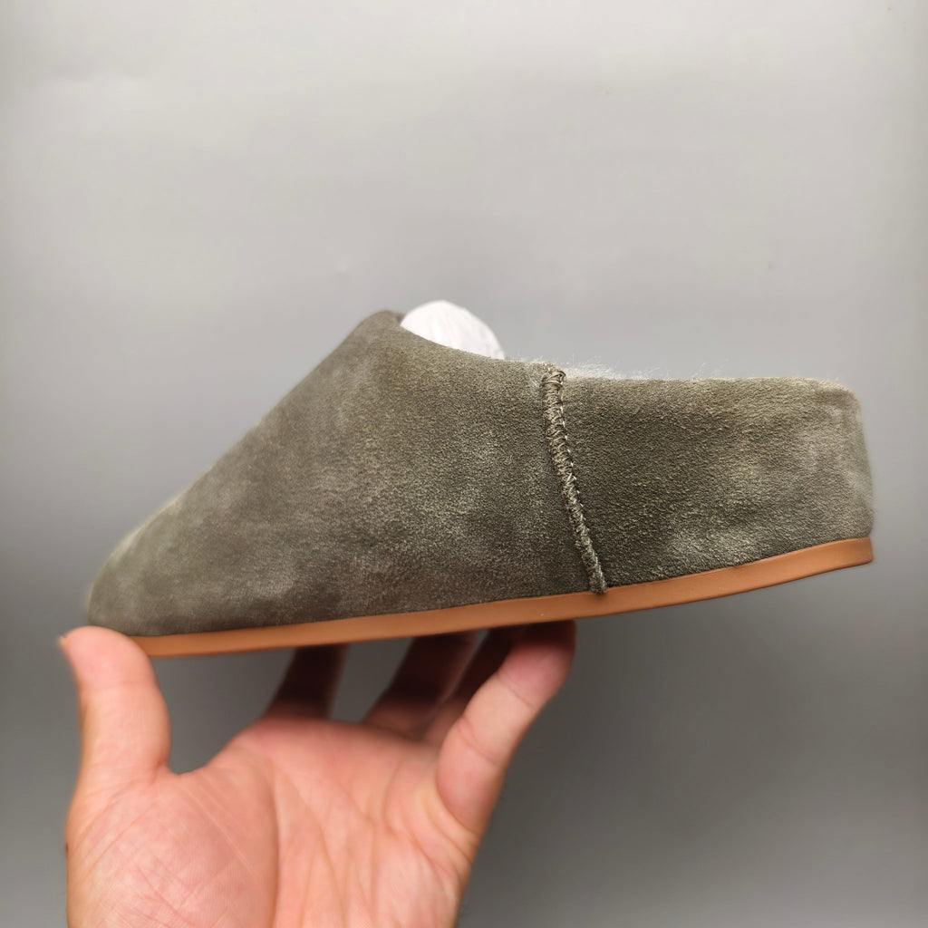 Green Slip-On Casual Home Shoes | In Stock