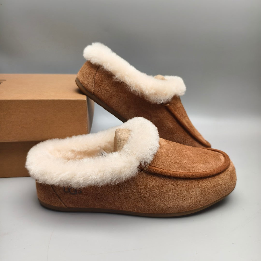 Chestnut Slip-On Casual House Shoes | In Stock