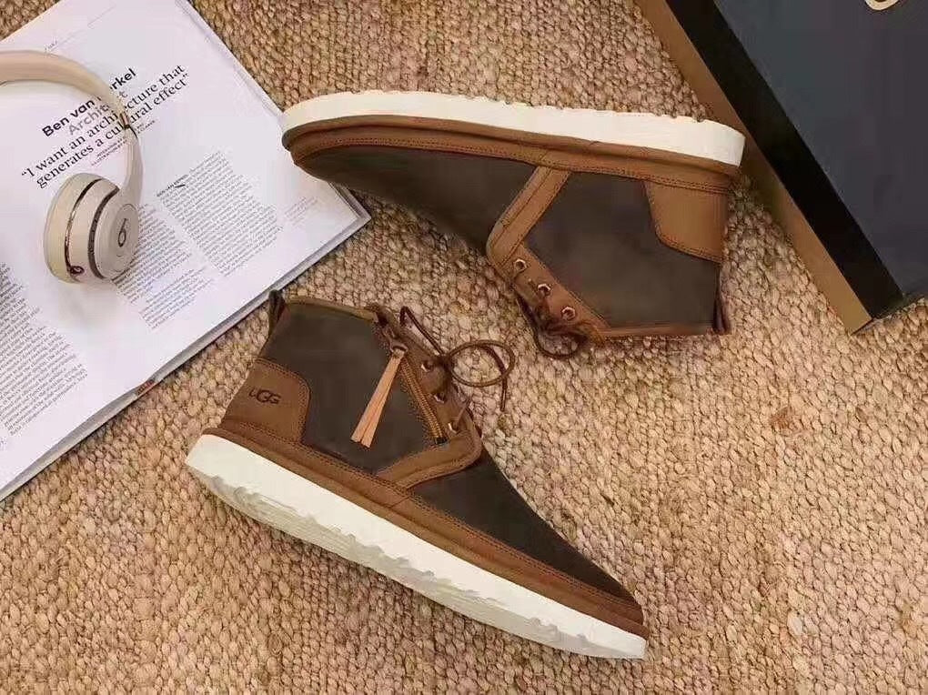 Chestnut Neum Zip-Up Shoes | Upgraded Edition