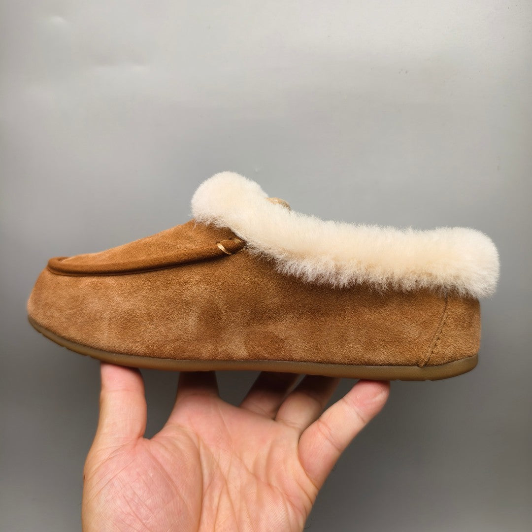 Chestnut Slip-On Casual House Shoes | In Stock