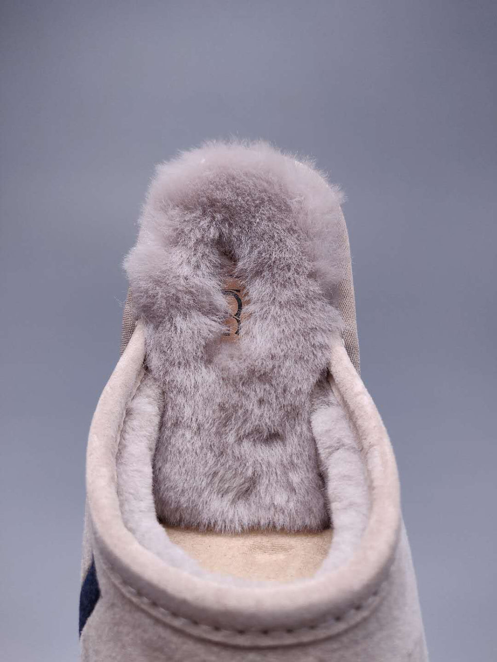 Grey Designer-Style Indoor Slippers | G Logo House Shoes – In Stock