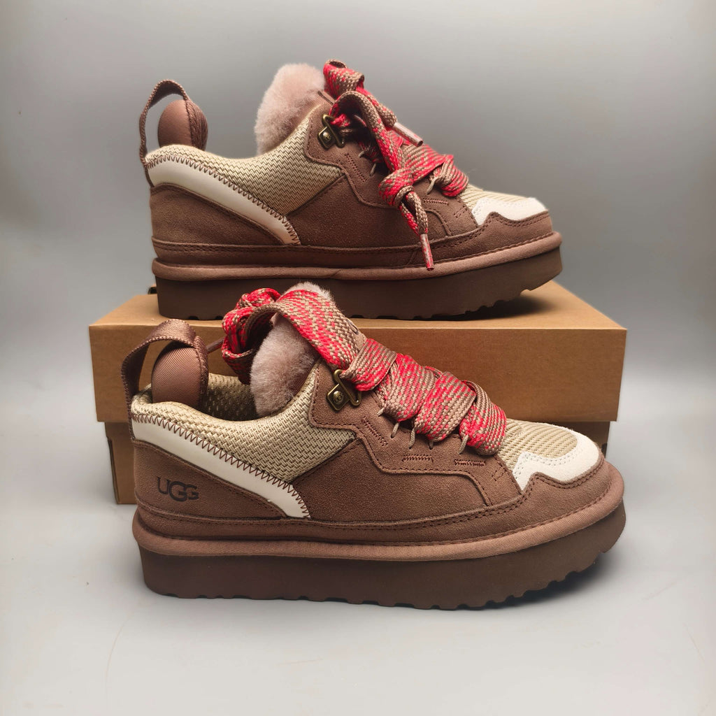 Antelope Brown Unisex Casual Sneakers | Mesh Design – In Stock