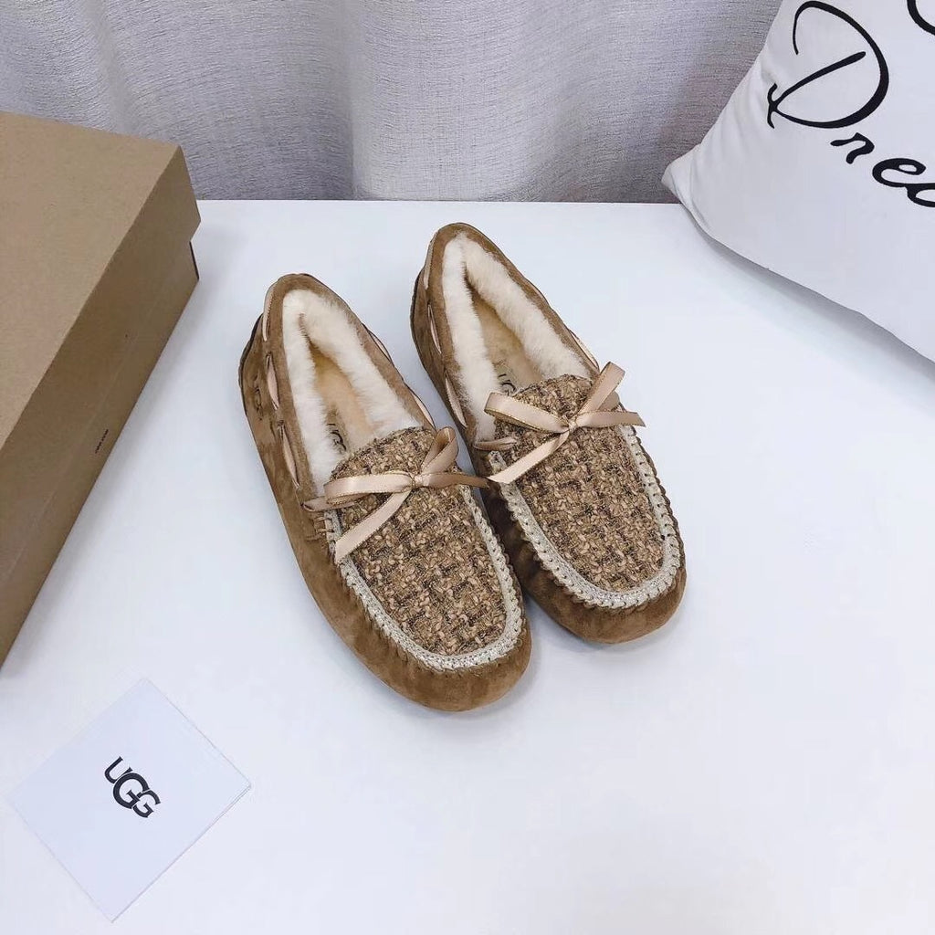 Chestnut Women's Driving Loafers | Elegant Chic Style