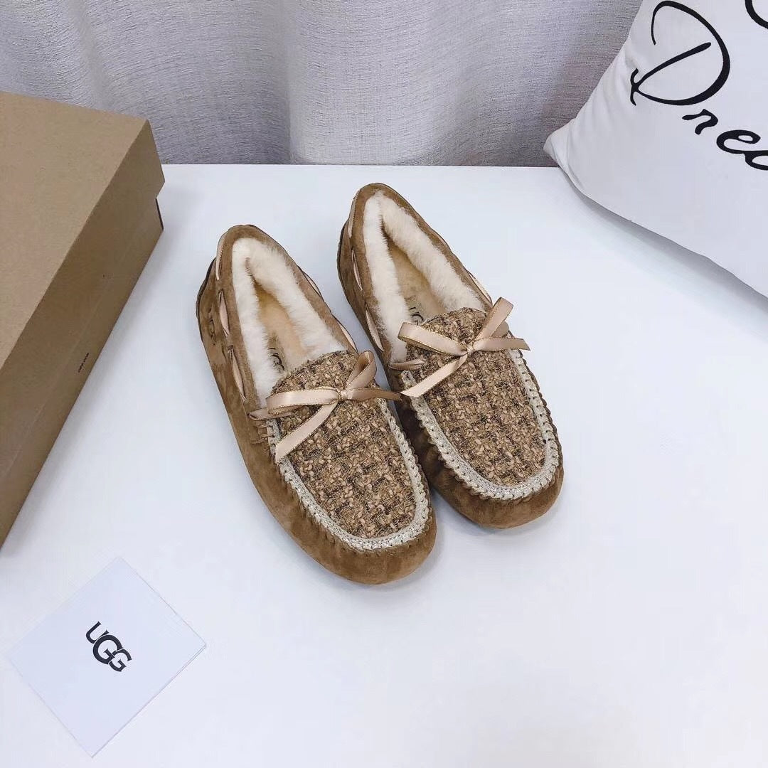 Chestnut Women's Driving Loafers | Elegant Chic Style