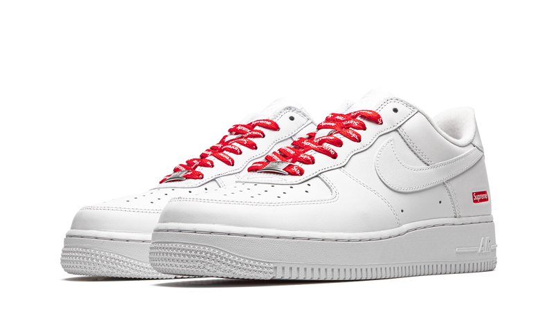 Nike Air Force 1 Low Supreme 'Mini Box Logo' White