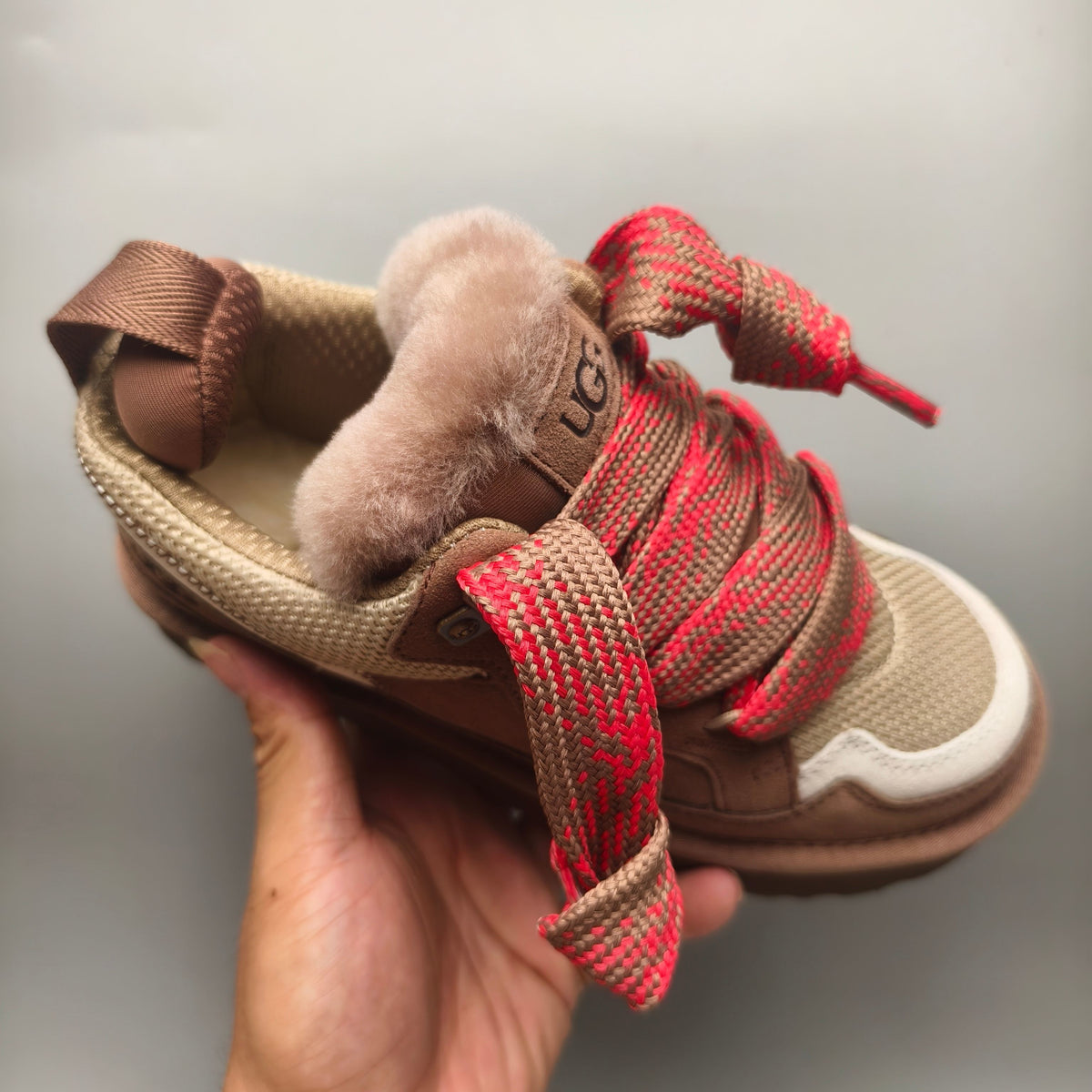Antelope Brown Unisex Casual Sneakers | Mesh Design – In Stock