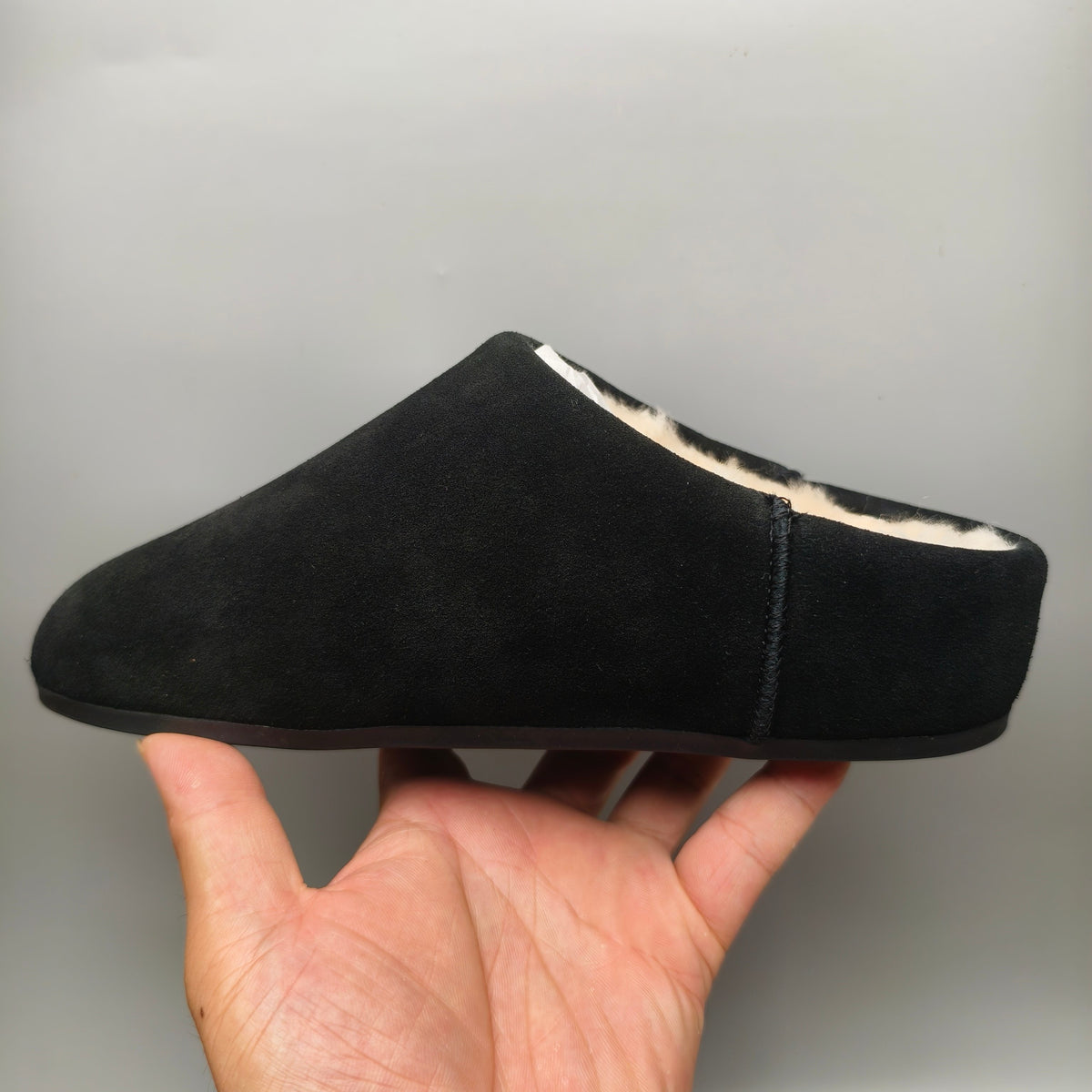 Black Slip-On Casual Home Shoes | In Stock