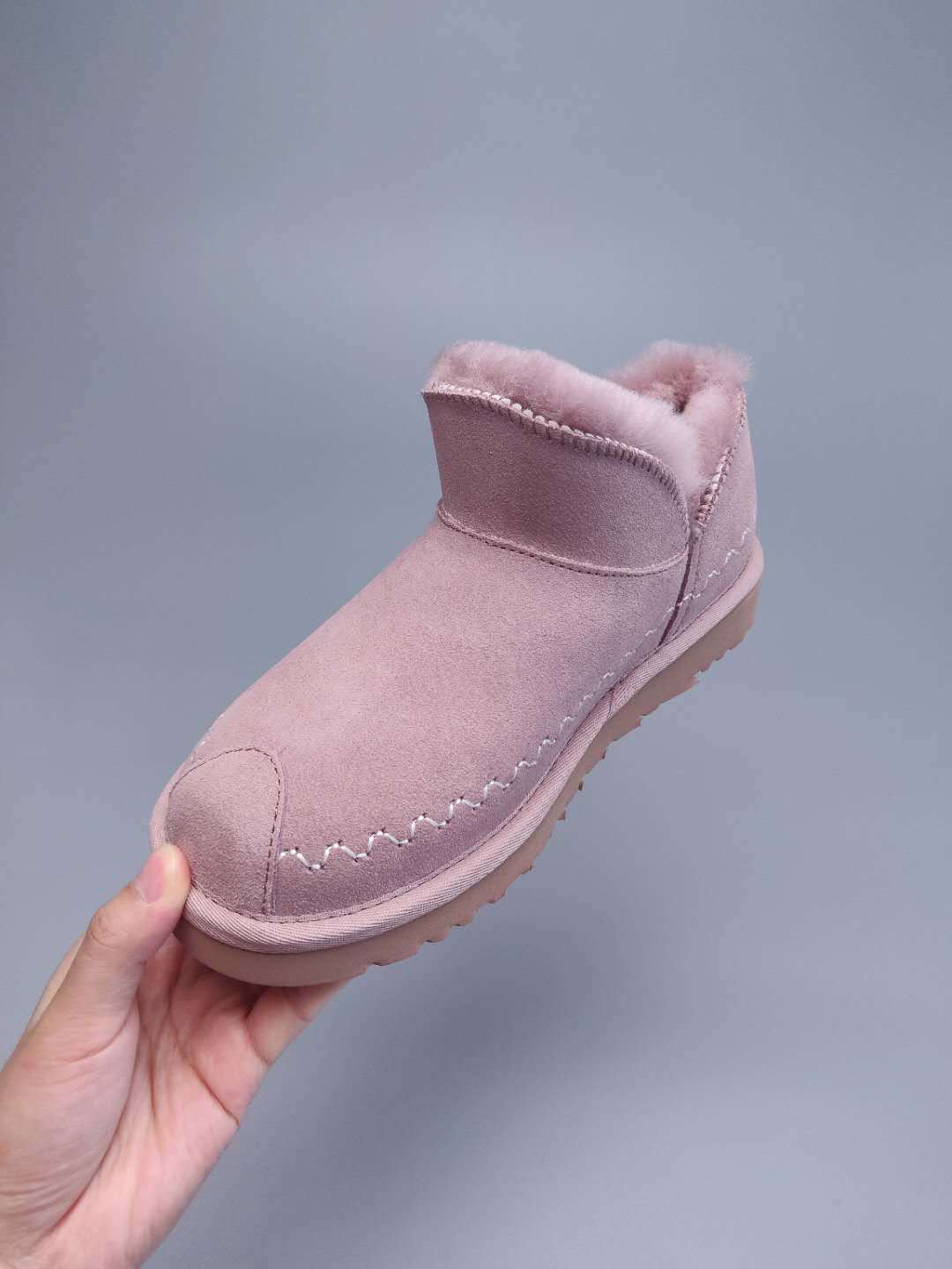 Dusty Pink Ankle Boots | New Arrival – In Stock