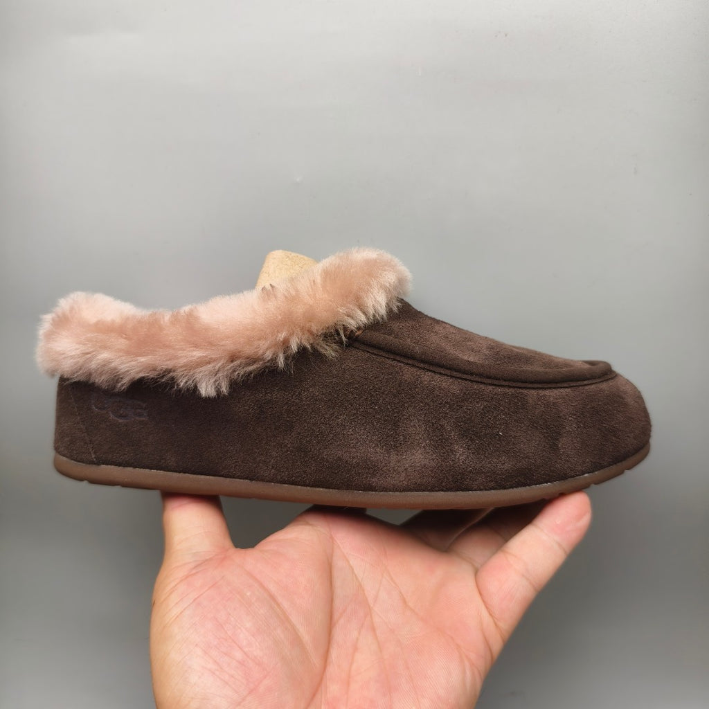 Chocolate Slip-On Casual House Shoes | In Stock