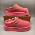 Rose Red Ethnic Style Chunky Platform Casual Shoes | In Stock