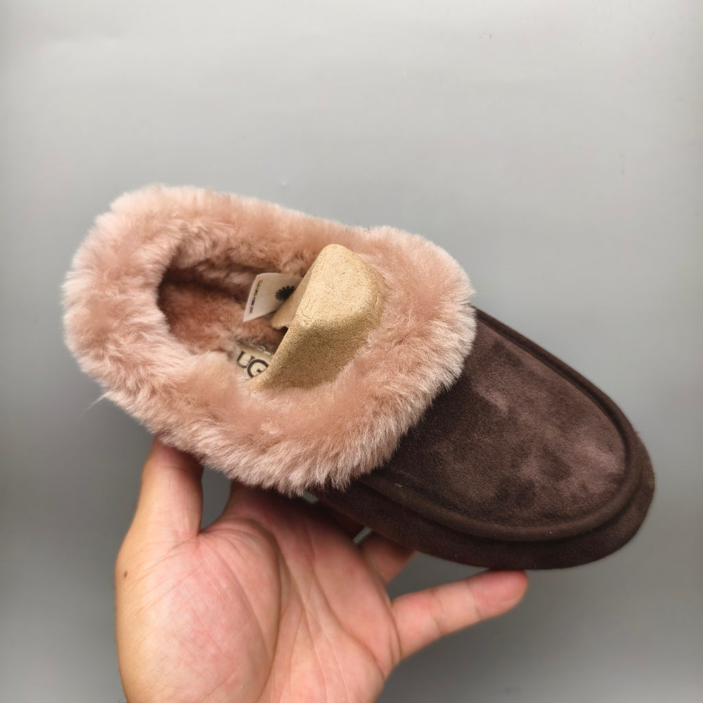 Chocolate Slip-On Casual House Shoes | In Stock