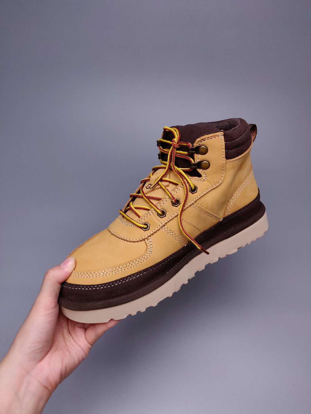 Men's Chestnut Lace-Up Casual Sneakers | Everyday Style – In Stock