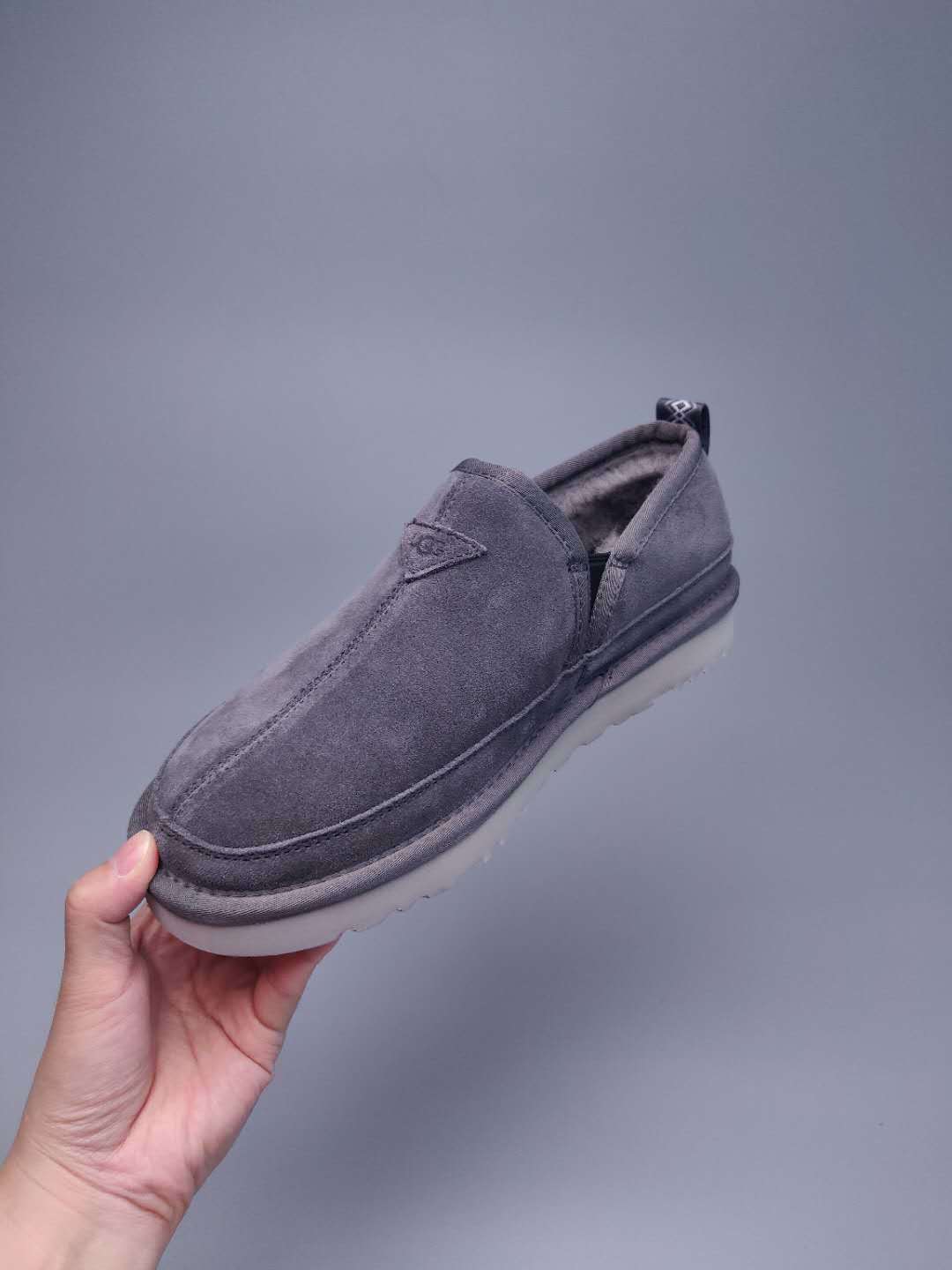 Men's Grey Slip-On Low-Top Sneakers | Easy Everyday Style – In Stock