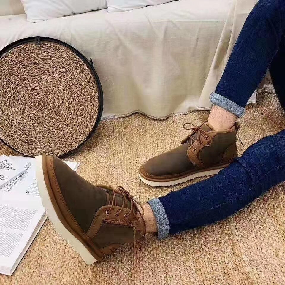 Chestnut Neum Zip-Up Shoes | Upgraded Edition