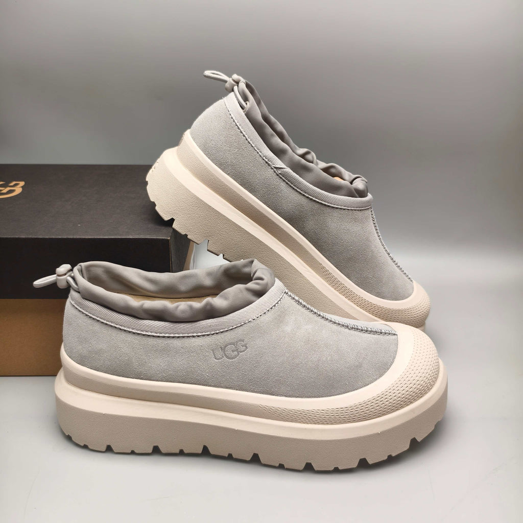 Light Grey Casual Shoes | Slip-On Street Style – In Stock