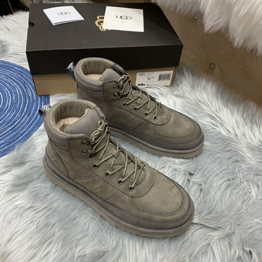 Men's Grey Lace-Up Casual Sneakers | Everyday Style – In Stock