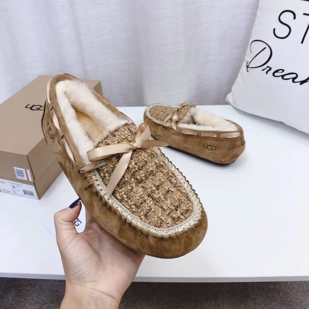 Chestnut Women's Driving Loafers | Elegant Chic Style