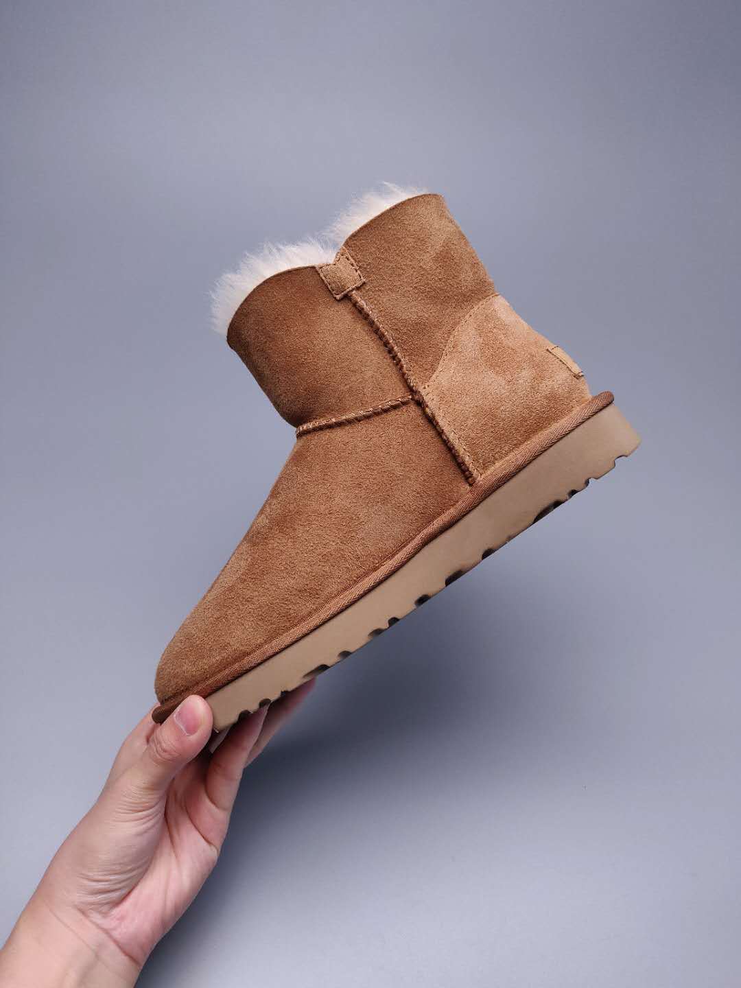 Chestnut Side Zip Ankle Boots | In Stock