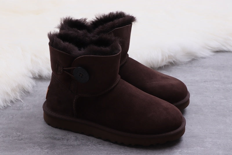 Coffee Brown Women's Mini Bailey Button II Boots | 2.0 Style
