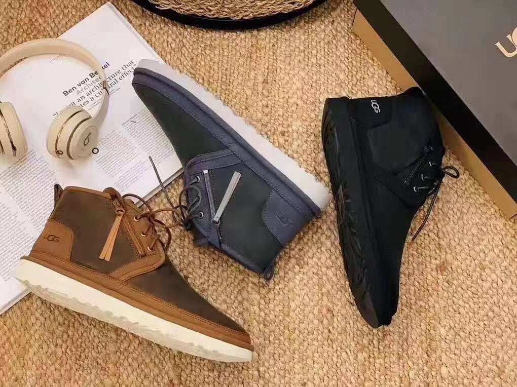 Chestnut Neum Zip-Up Shoes | Upgraded Edition