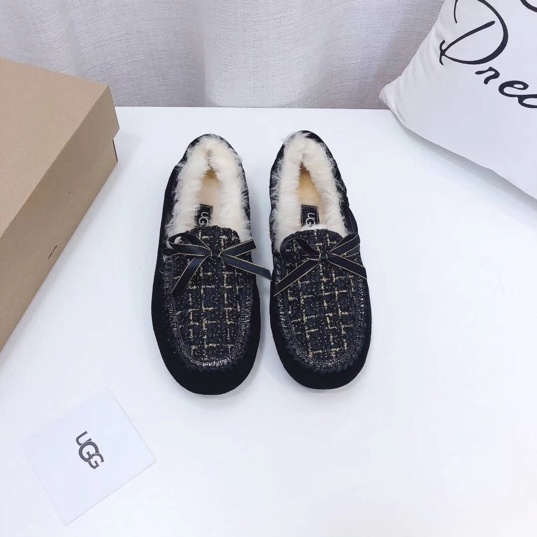 Black Women's Driving Loafers | Elegant Chic Style