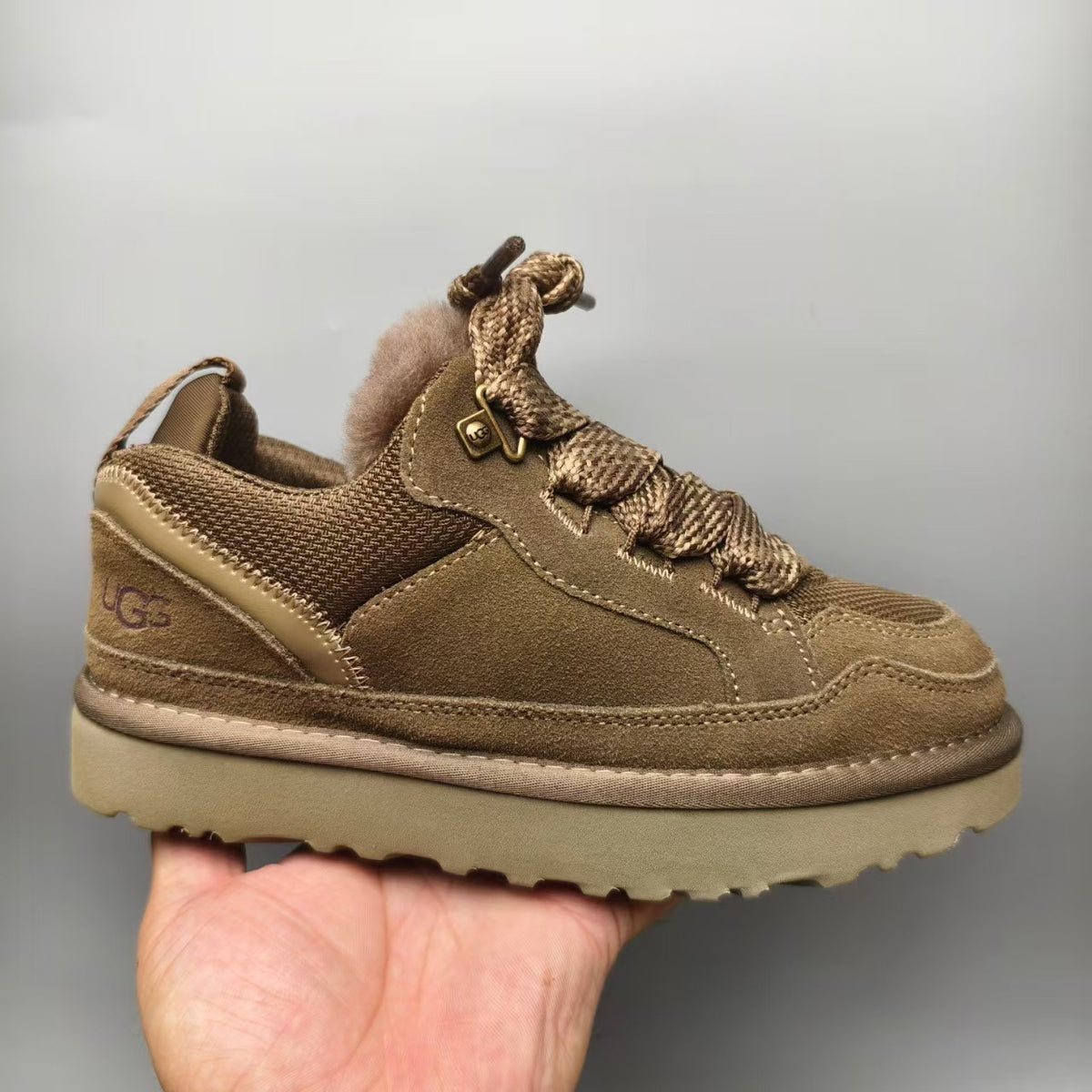 Walnut Unisex Casual Sneakers | Mesh Design – In Stock
