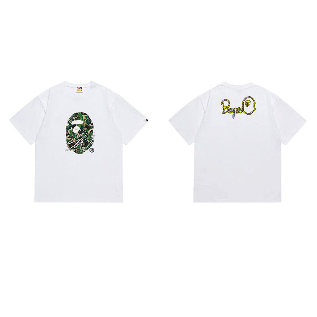 BAPE Ape Head Graphic Streetwear T-Shirt