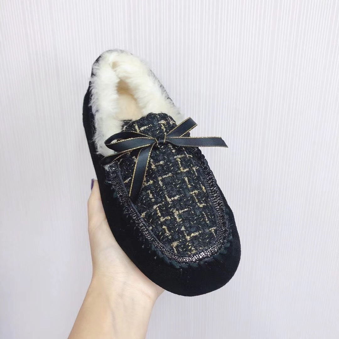 Black Women's Driving Loafers | Elegant Chic Style