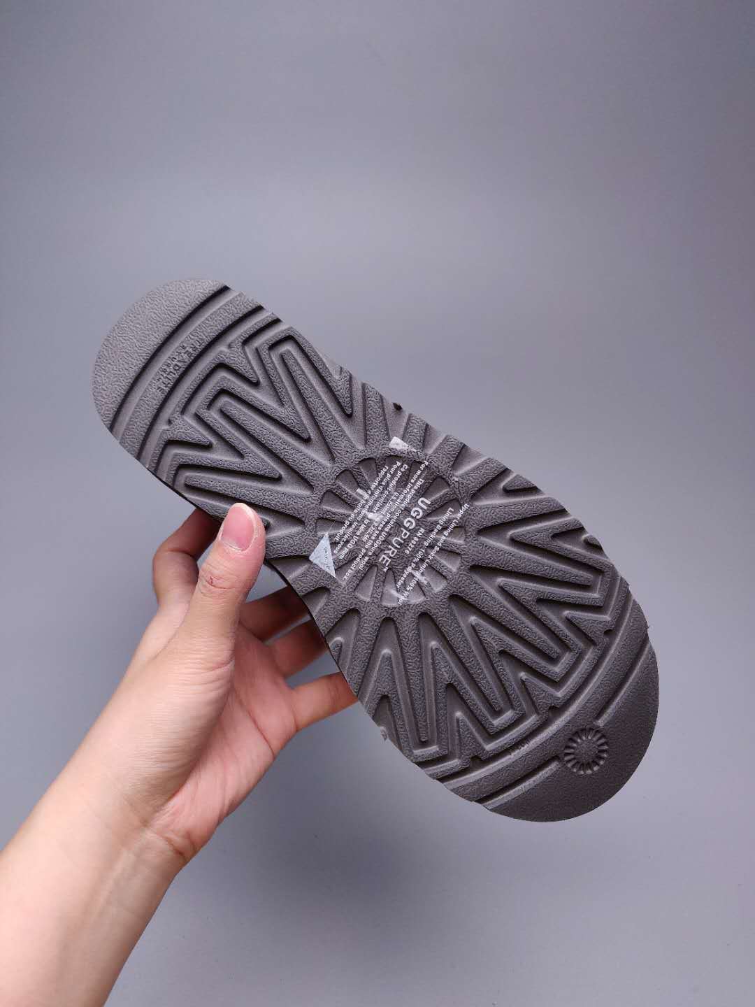 Grey Side Zip Mid-Calf Boots | In Stock