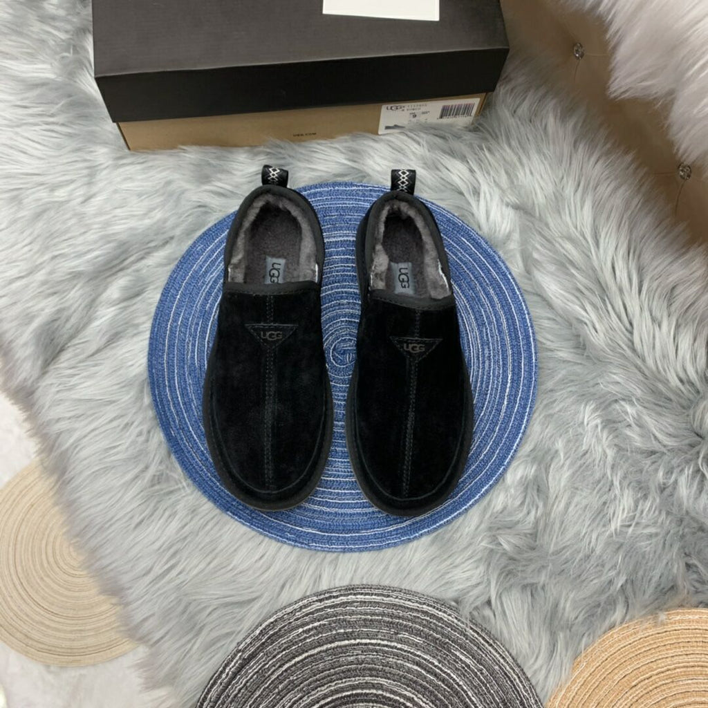 Men's Black Slip-On Low-Top Sneakers | Easy Everyday Style – In Stock