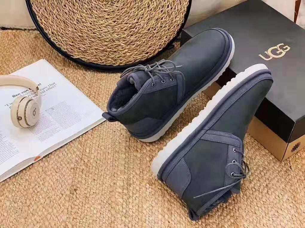Dark Grey Neum Zip-Up Shoes | Upgraded Edition