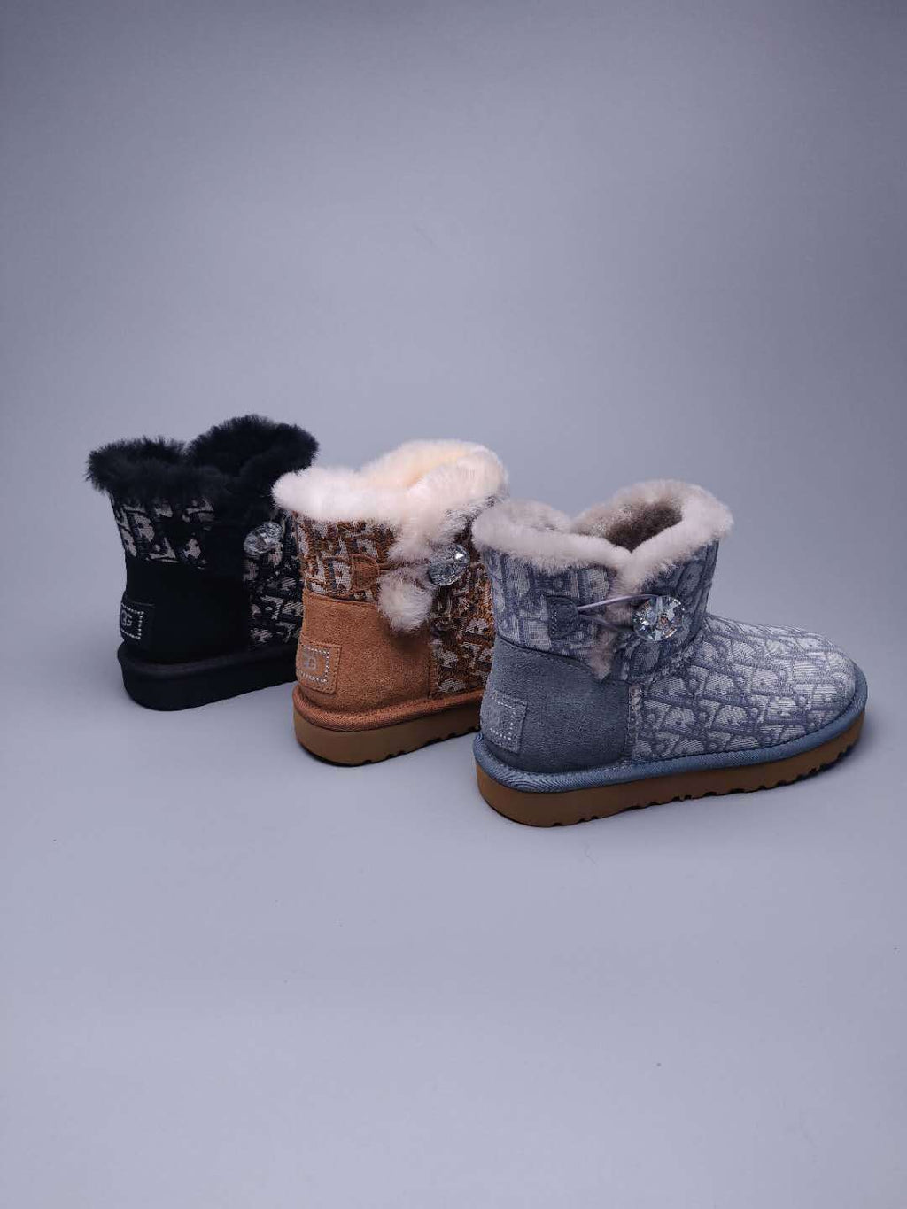 Chestnut Fabric-Textured Shoes | Statement Style – In Stock