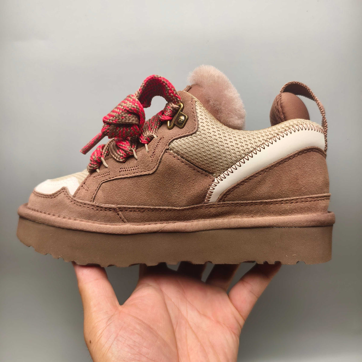 Antelope Brown Unisex Casual Sneakers | Mesh Design – In Stock