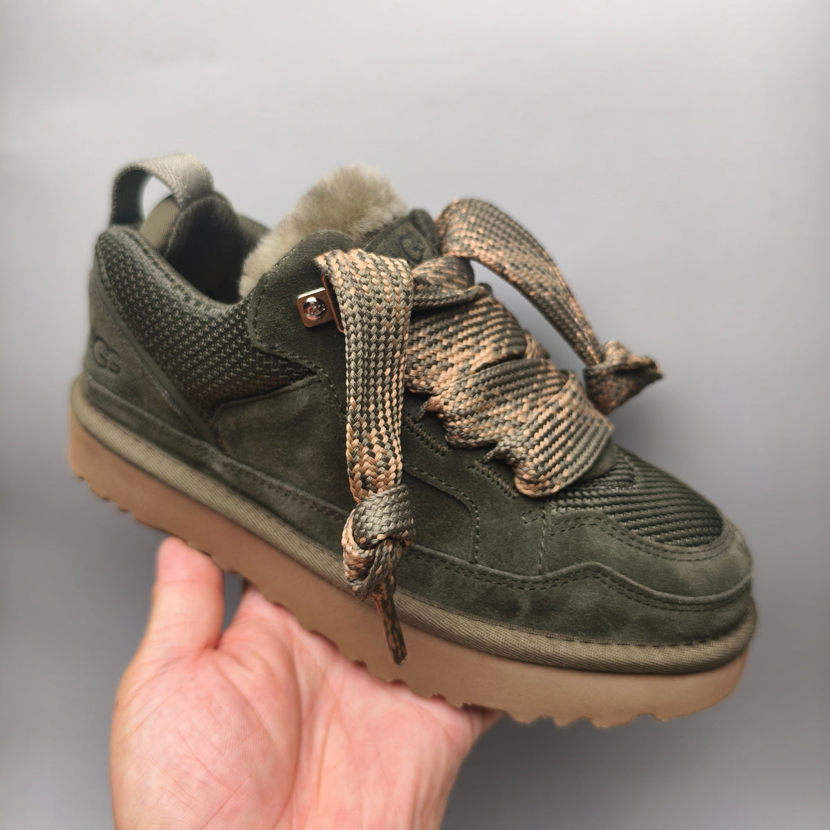 Green Unisex Casual Sneakers | Mesh Design – In Stock