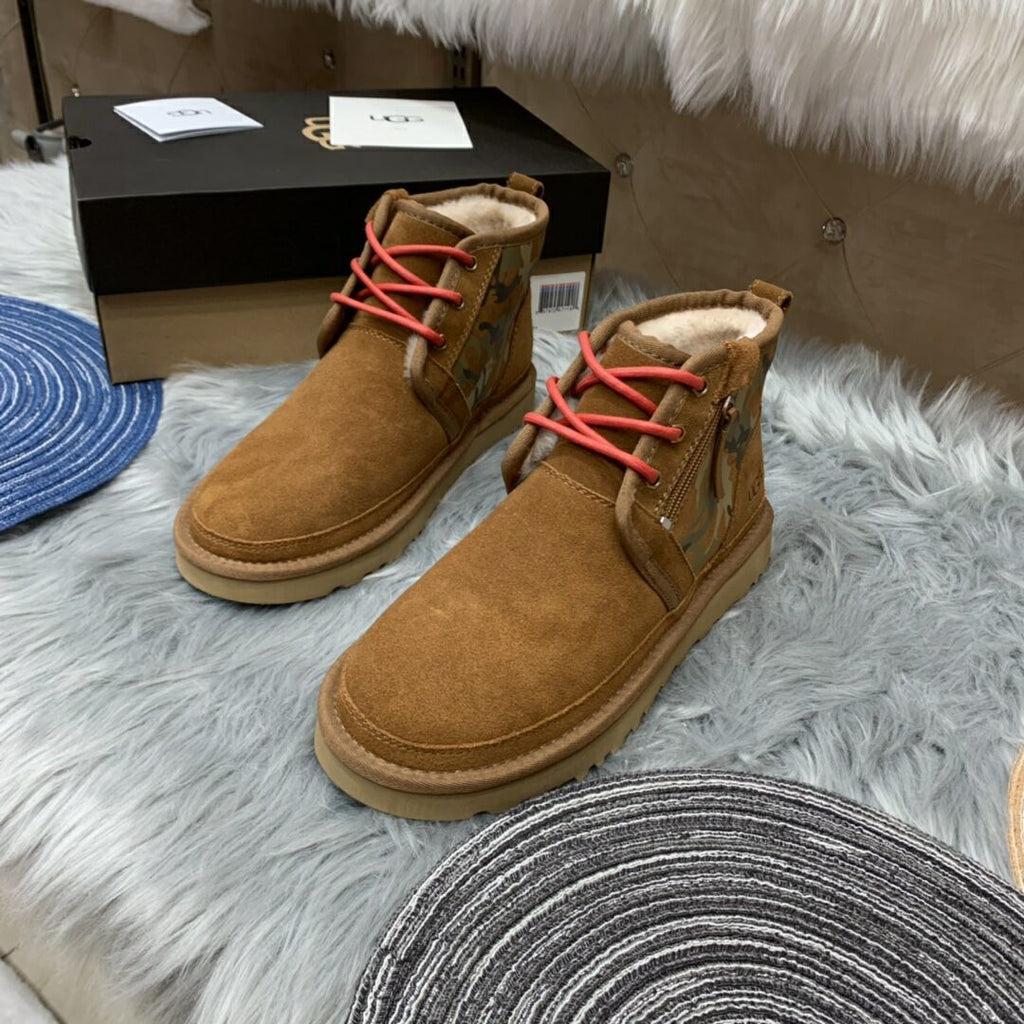 Chestnut Men's Shoes | Colorblock Camo Style – In Stock