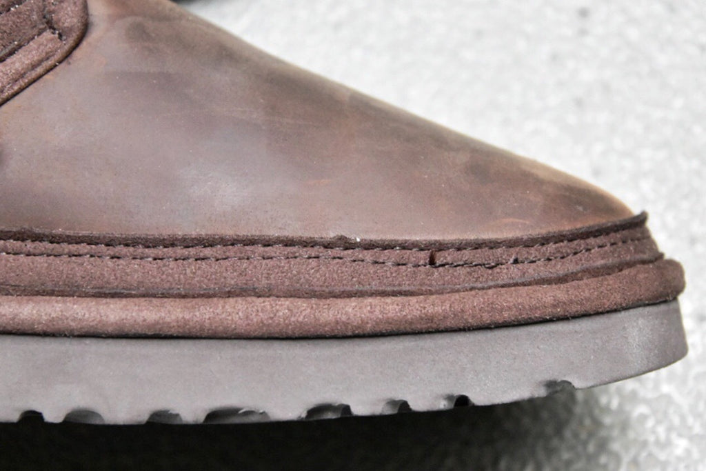 Men's Crazy Horse Leather Shoes | 3883 Zip-Up Edition