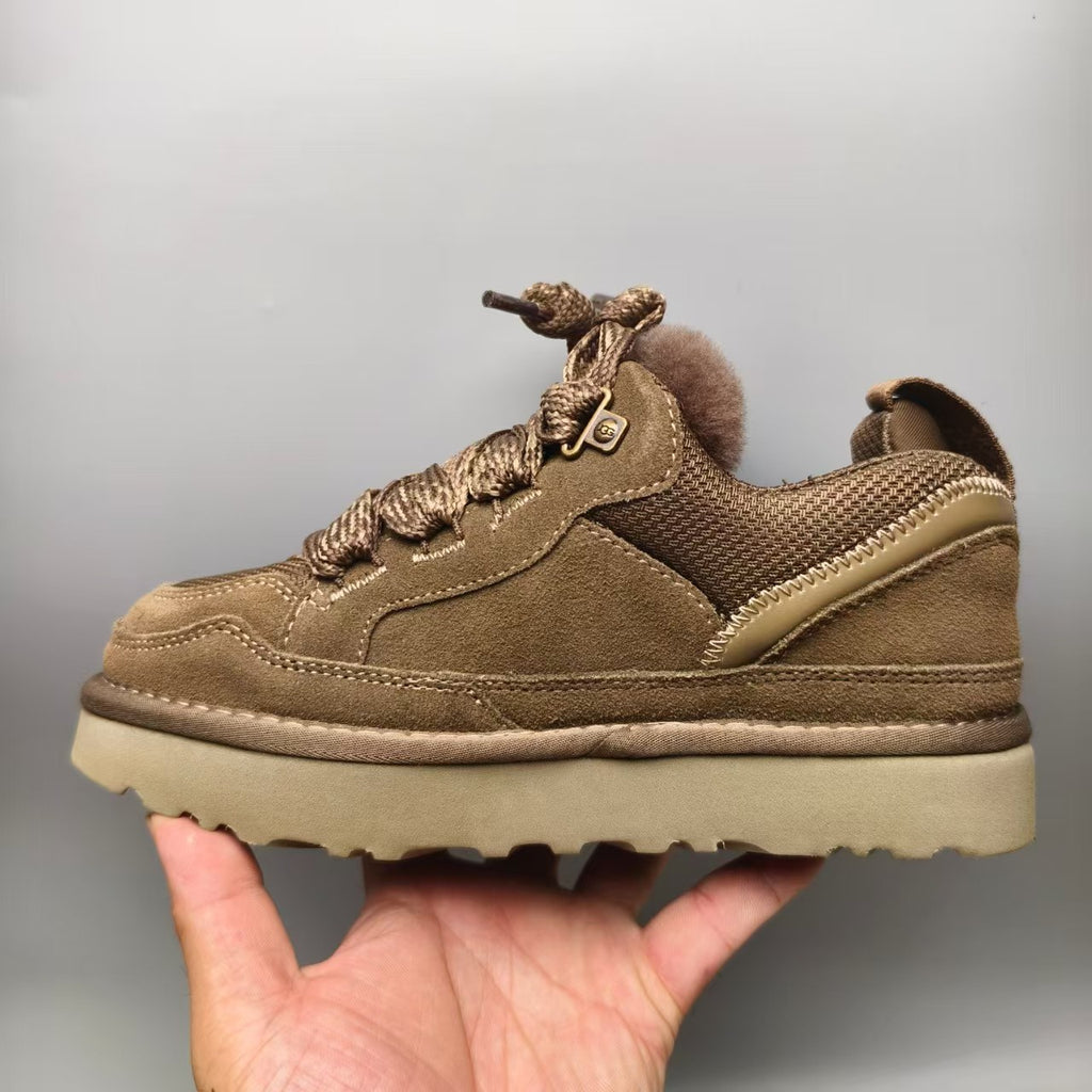 Walnut Unisex Casual Sneakers | Mesh Design – In Stock