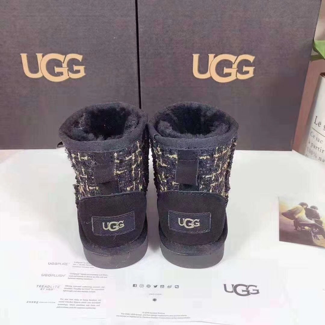 Chic Black Kids' Snow Boots | Elegant Winter Style