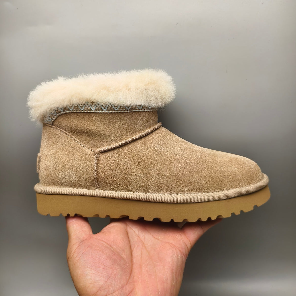 Sand Casual Shoes | Folk-Inspired Low-Top Style – In Stock