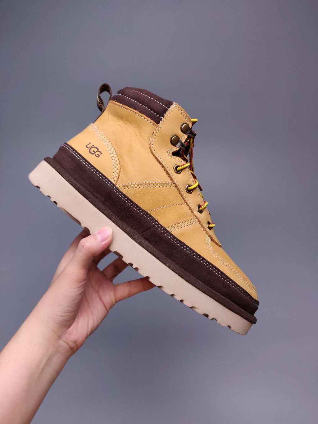 Men's Chestnut Lace-Up Casual Sneakers | Everyday Style – In Stock