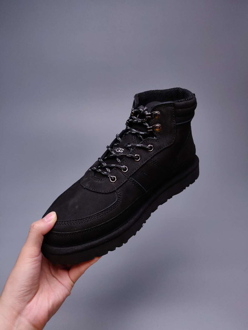 Men's Black Lace-Up Casual Sneakers | Everyday Style – In Stock